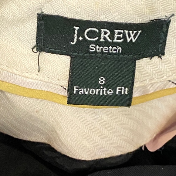 NEW J CREW FAVORITE FIT STRETCH TROUSERS PANTS 8 - Picture 3 of 4